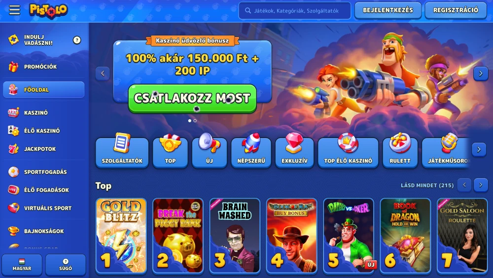Pistolo kaszinó