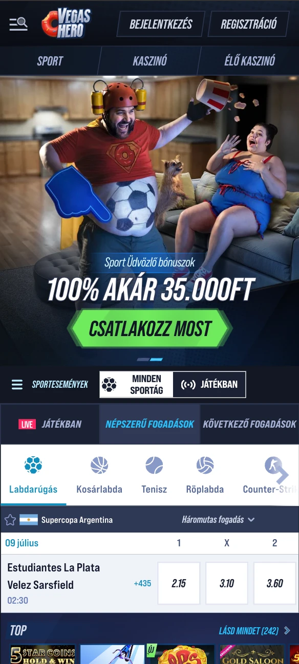 vegashero honlap