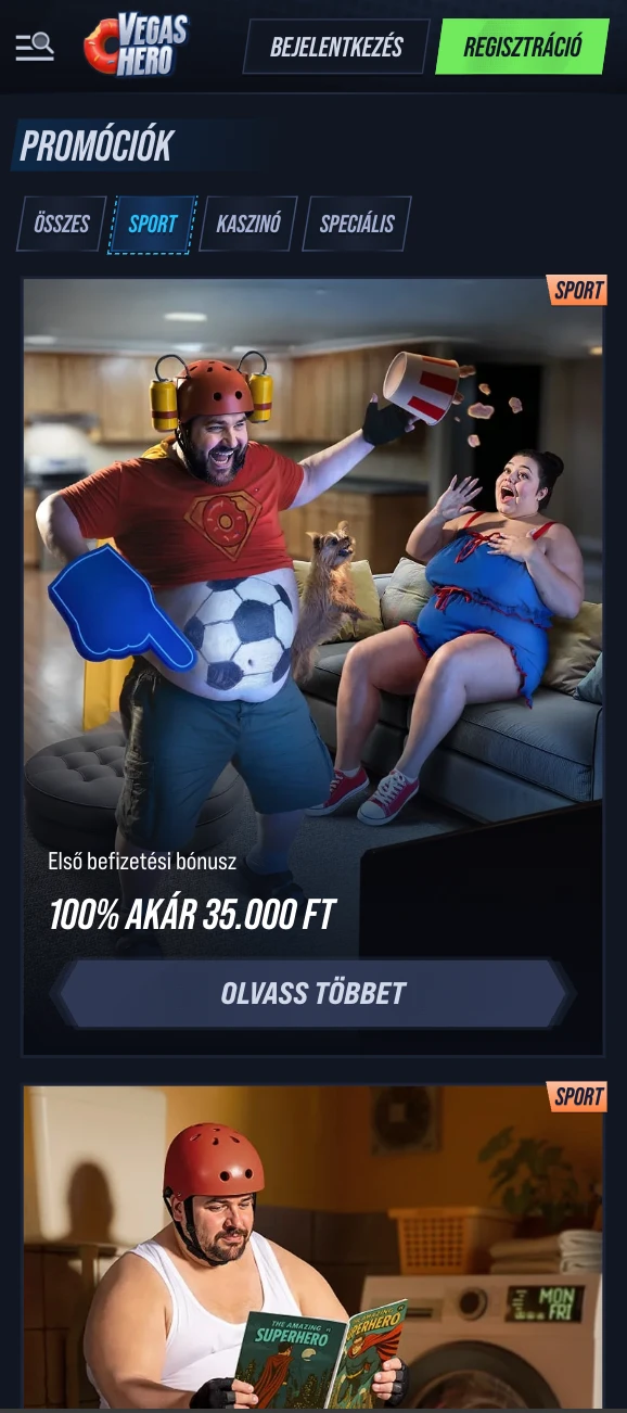 vegashero sportfogadás